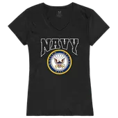 Rapid Dominance Graphic V-Neck Navy Shirt G03-NAV