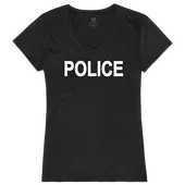 Rapid Dominance Graphic V-Neck Police Shirt G03-POL