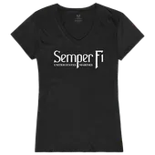 Rapid Dominance Graphic V-Neck Semper Fi Shirt G03-SEM