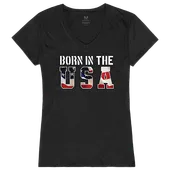 Rapid Dominance Graphic V-Neck Born In The Us Shirt G03-U01