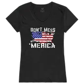 Rapid Dominance Graphic V-Neck Dt Mess With Am Shirt G03-U10