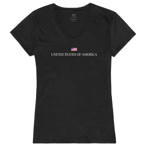 Rapid Dominance Graphic V-Neck USA Shirt G03-US3