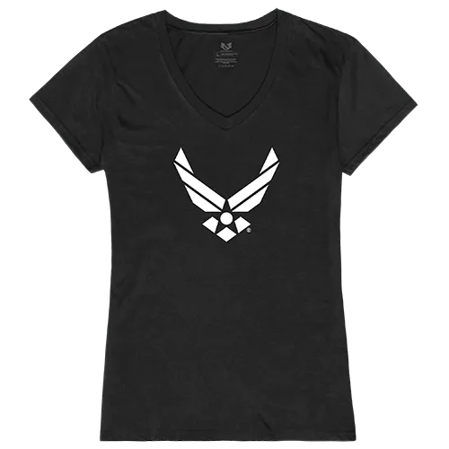 Rapid Dominance Graphic V-Neck USAF Wing Shirt G03-WIN