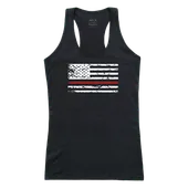 Rapid Dominance Women's Graphic Tank Thin Red Line Shirt GS1-785