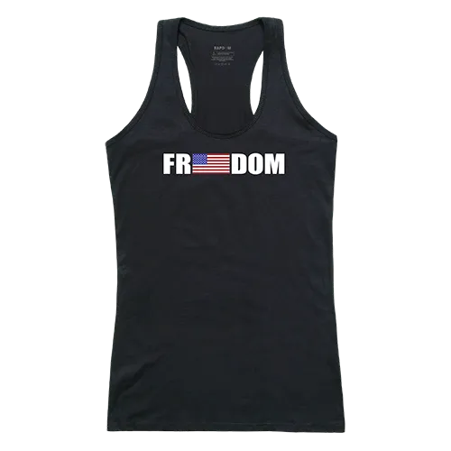 Rapid Dominance Women's Graphic Tank Freedom Shirt GS1-787