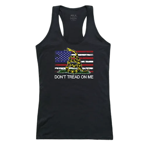 Rapid Dominance Women Graphic Tank Flag W/Gadsden Shirt GS1-807