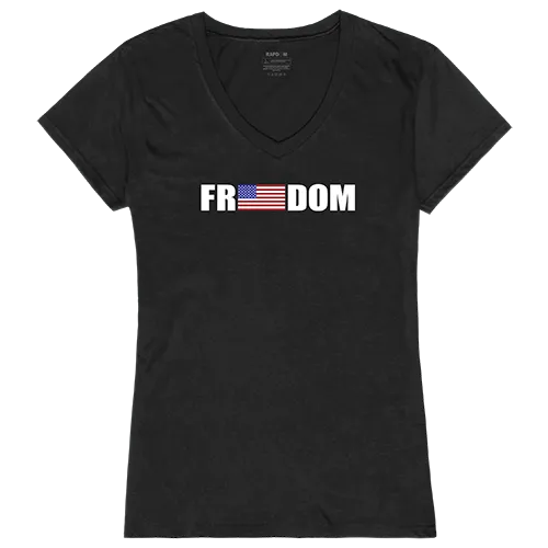 Rapid Dominance Graphic V-Neck Freedom Shirt GS2-787