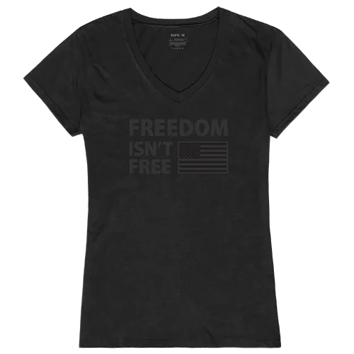 Rapid Dominance Graphic V-Neck Freedom Isn't Shirt GS2-796