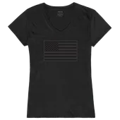 Rapid Dominance Graphic V-Neck Tonal Flag Shirt GS2-799