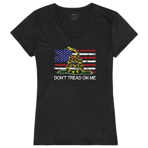 Rapid Dominance Graphic V-Neck Flag W/Gadsden Shirt GS2-807