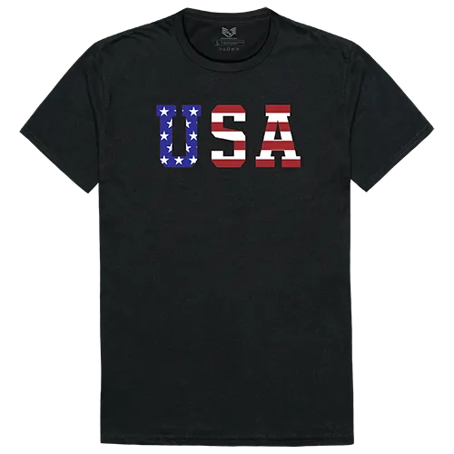 Rapid Dominance Relaxed G. Tee Flag Text Shirt RS2-784