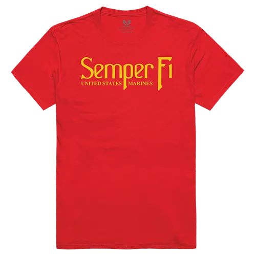 Rapid Dominance Relaxed Graphic Tees Semper Fi Red Xl Shirt RS2-SEM