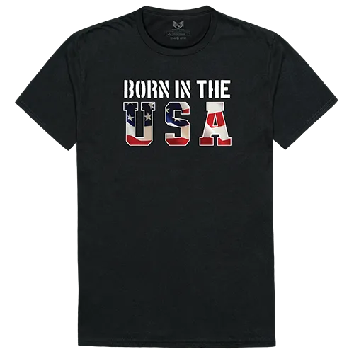 Rapid Dominance Relaxed Graphic T Born In The Us Shirt RS2-U01