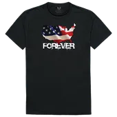 Rapid Dominance Relaxed Graphic T Forever USA Map Shirt RS2-U05