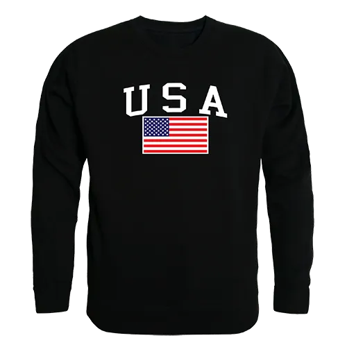 Rapid Dominance Graphic Crewneck USA & Flag Shirt RS3-789