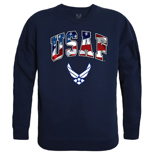 Rapid Dominance Graphic Crewneck Flag Letr Shirt RS3-AF4