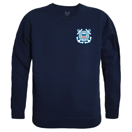 Rapid Dominance Graphic Crewneck USCG Emblem Shirt RS3-CG5