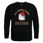 Rapid Dominance Graphic Crewneck USMC Dog Shirt RS3-DOG