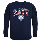 Rapid Dominance Graphic Crewneck Flag Letr Shirt RS3-NA4