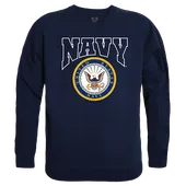 Rapid Dominance Graphic Crewneck Navy Shirt RS3-NAV