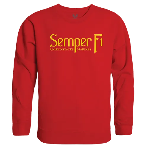 Rapid Dominance Graphic Crewneck Semper Fi Shirt RS3-SEM