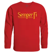 Rapid Dominance Graphic Crewneck Semper Fi Shirt RS3-SEM