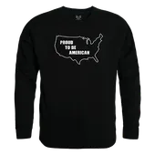 Rapid Dominance Graphic Crewneck Ptb American Shirt RS3-U02