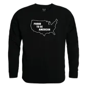 Rapid Dominance Graphic Crewneck Ptb American Shirt RS3-U02