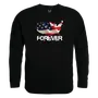 Rapid Dominance Graphic Crewneck Forever USA Map Shirt RS3-U05