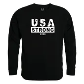 Rapid Dominance Graphic Crewneck USA Strong 3 Shirt RS3-U08