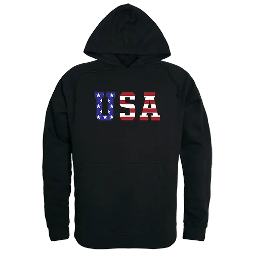 Rapid Dominance Graphic Pullover Flag Text Hoodie RS4-784. Decorated in seven days or less.