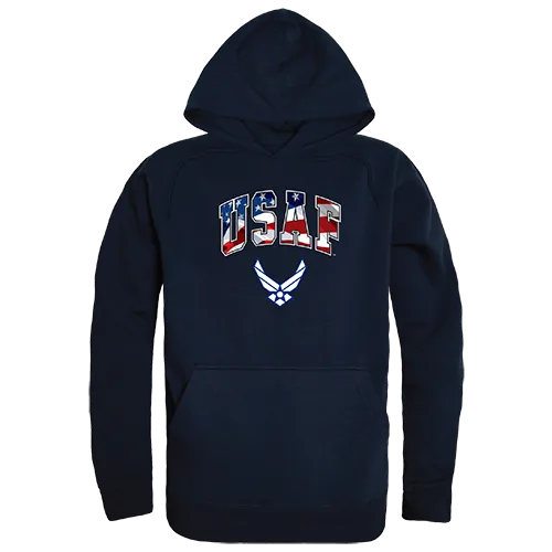 Rapid Dominance Graphic Pullover Flag Letr Hoodie RS4-AF4. Decorated in seven days or less.