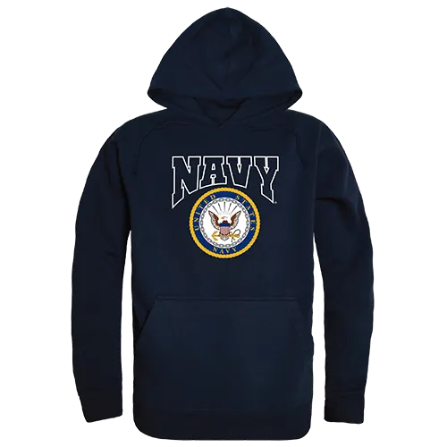 Rapid Dominance Graphic Pullover Navy Hoodie RS4-NAV. Decorated in seven days or less.