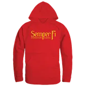 Rapid Dominance Graphic Pullover Semper Fi Hoodie RS4-SEM