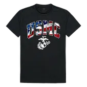 Rapid Dominance Flag Letter Tee Marines Shirt S35-MAR