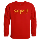 Rapid Dominance Crewneck Sweatshirt Semper Fi S50-SEM