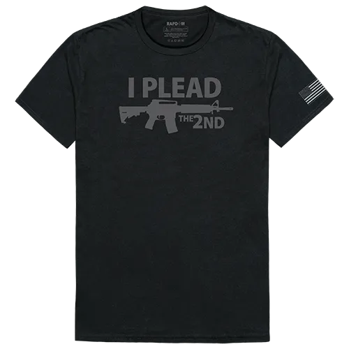 Rapid Dominance Tactical Graphic T I Plead The 2Nd Shirt TS1-794