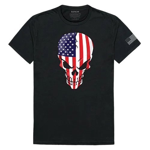 Rapid Dominance Tactical Graphic T Skull Flag Shirt TS1-801