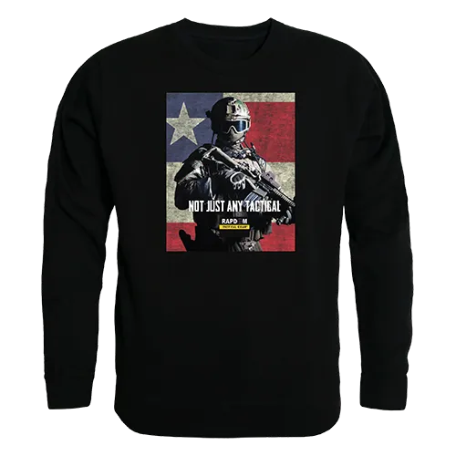 Rapid Dominance Graphic Crewneck Not Just Any Shirt TS2-777