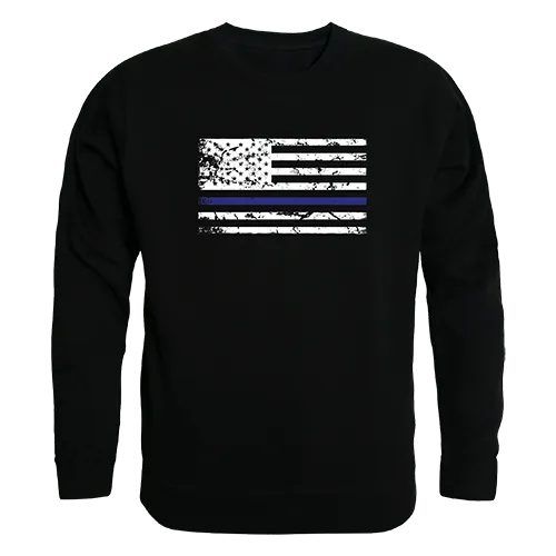 Rapid Dominance Graphic Crewneck Thin Blue Line Shirt TS2-786