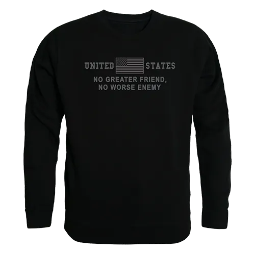 Rapid Dominance Graphic Crewneck No Greater Shirt TS2-792