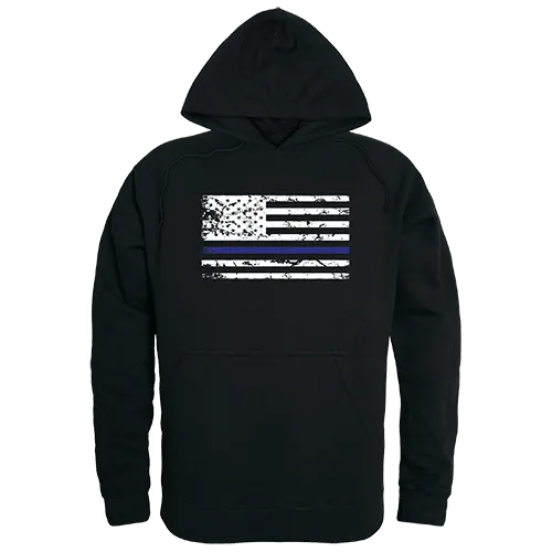 Rapid Dominance Graphic Pullover Thin Blue Line Hoodie TS4-786. Decorated in seven days or less.