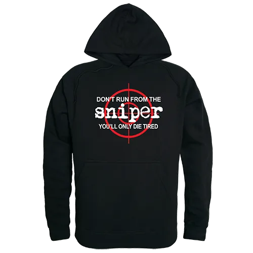 Rapid Dominance Graphic Pullover Sniper Hoodie TS4-797. Decorated in seven days or less.