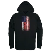 Rapid Dominance Graphic Pullover Distressed Flag Hoodie TS4-800