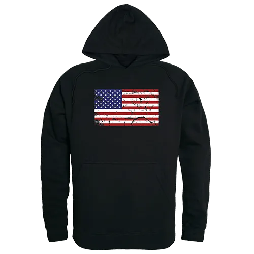 Rapid Dominance Graphic Pullover Us Flag 2 Hoodie TS4-812. Decorated in seven days or less.