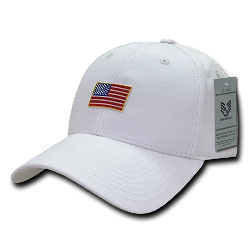 USA FLAG RUBBER - WHITE