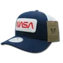 Rapid Dominance Nasa Patch Trucker Caps NAS6