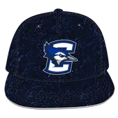 W Republic Velvet Snapback Cap Creighton University Bluejays 1024-118