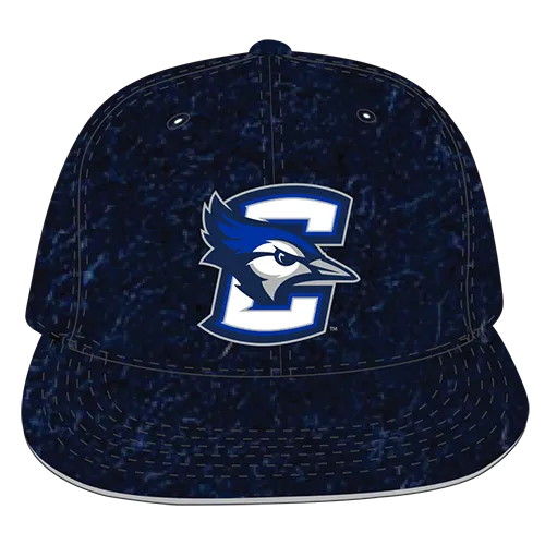 W Republic Velvet Snapback Cap Creighton University Bluejays 1024-118