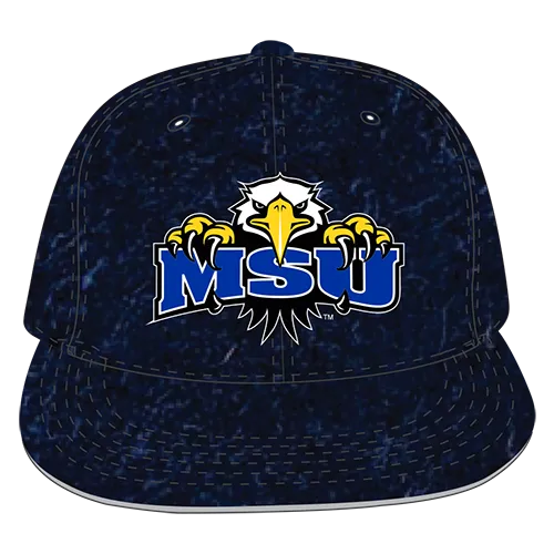 W Republic Velvet Snapback Cap Morehead State Eagles 1024-134